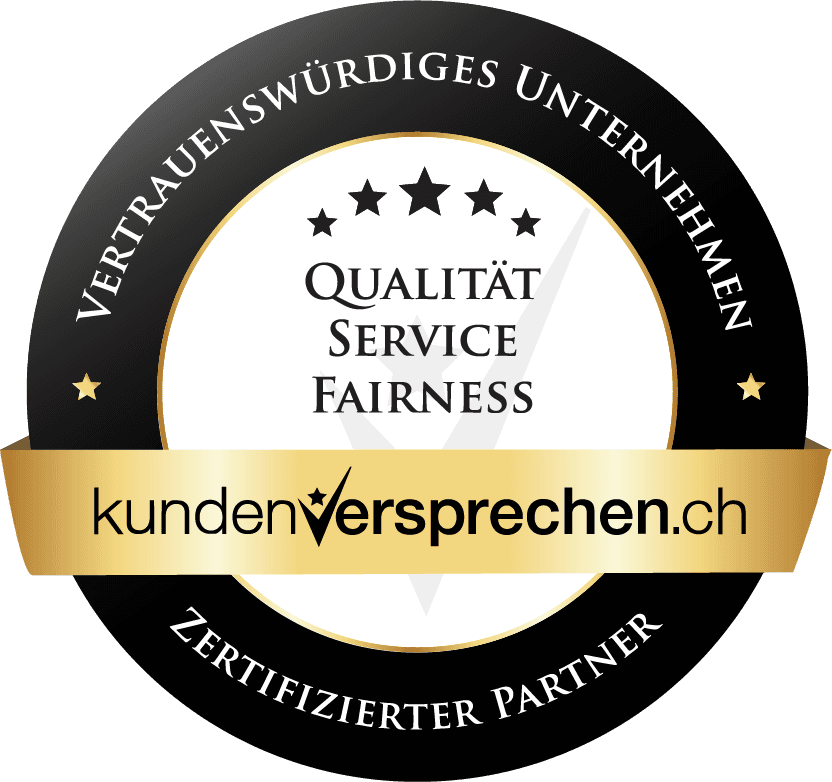 Label de qualité Kundenversprechen du Schweizerischer Konsumentenbund